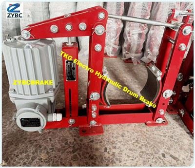 Proximity Switch Hoist Industrial Drum Brake With Thruster Brake